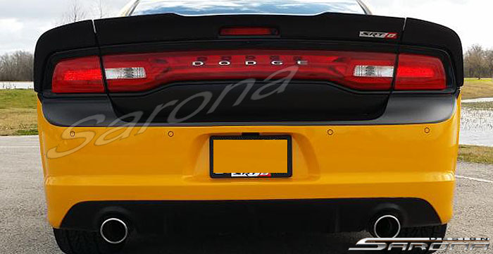 Custom Dodge Charger  Sedan Trunk Wing (2011 - 2014) - $490.00 (Part #DG-036-TW)